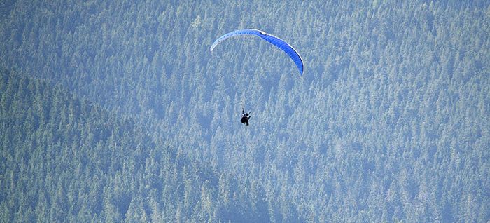 Gleitschirm fliegen in Baiersbronn